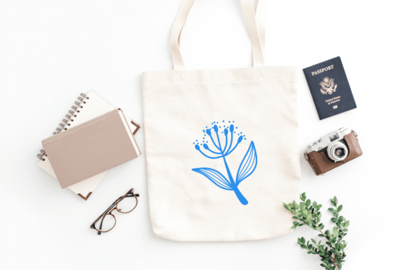 Planner Flower Font PNG with transparent background - Preview 3
