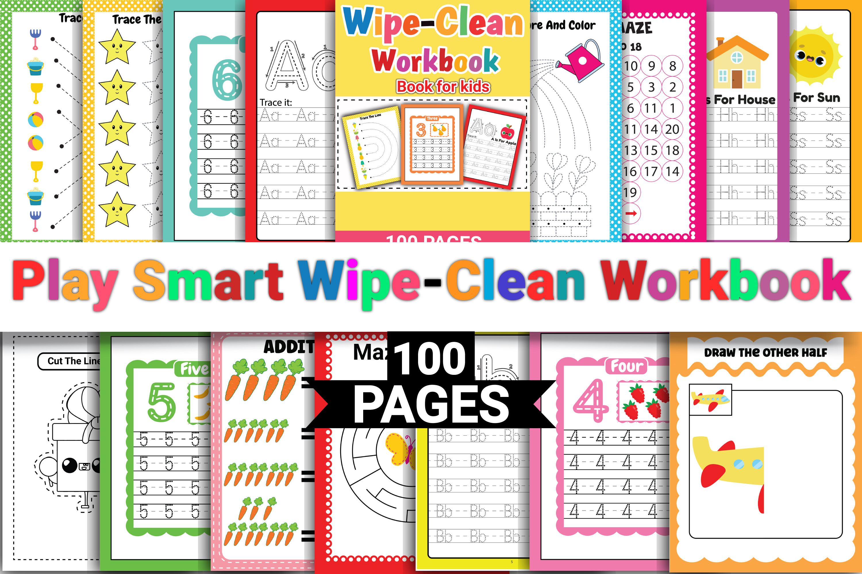 Play Smart Wipe-Clean Workbook