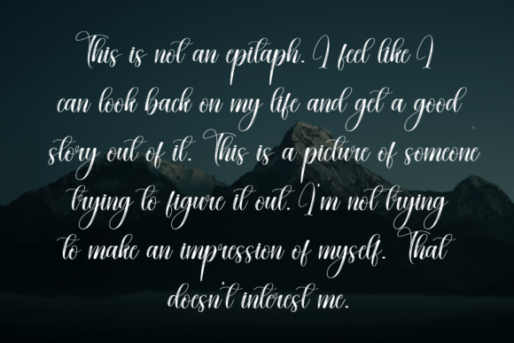Aromatic Font - Preview 5