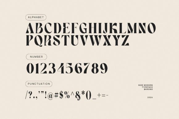Barong Font - Preview 5
