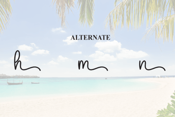 Beach Font - Preview 6