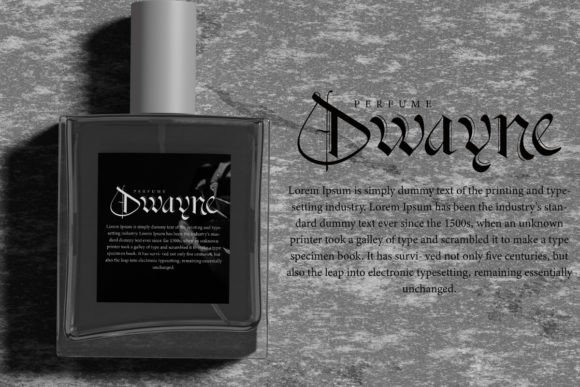 Black Gothics Font - Preview 3