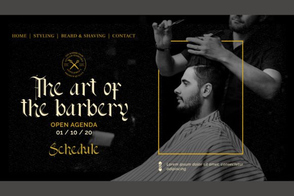 Black Gothics Font - Preview 6