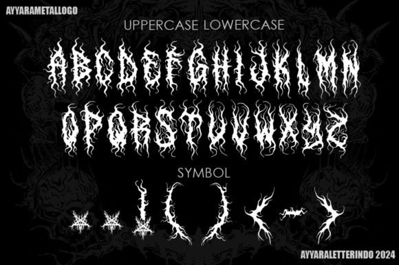 Black Knight Font - Preview 1