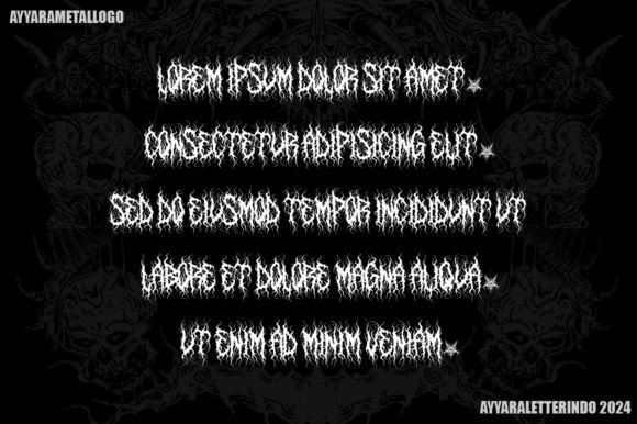 Black Knight Font - Preview 2