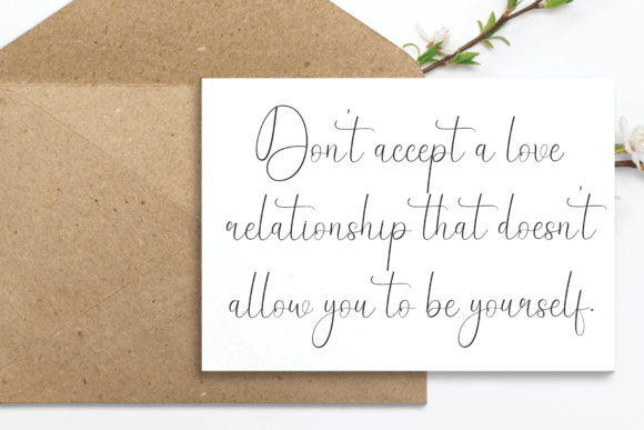 Calligraphy Font - Preview 2