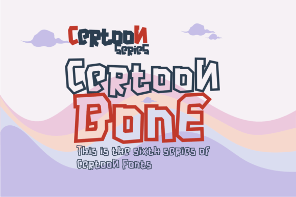 Certoon Bone Font - Preview 1