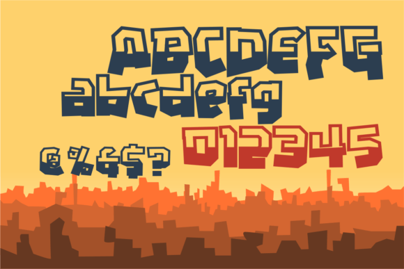 Certoon Half Font - Preview 3