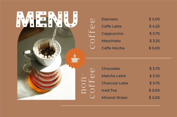 Coffee Bean Font - Preview 3