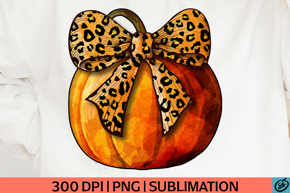 Coquette Bow Pumpkin Halloween PNG Graphic by Sak Kobere · Creative Fabrica