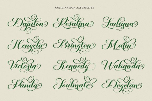 Dapilon Font - Preview 4