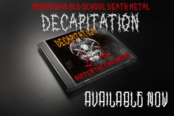Decapitation Font - Preview 4