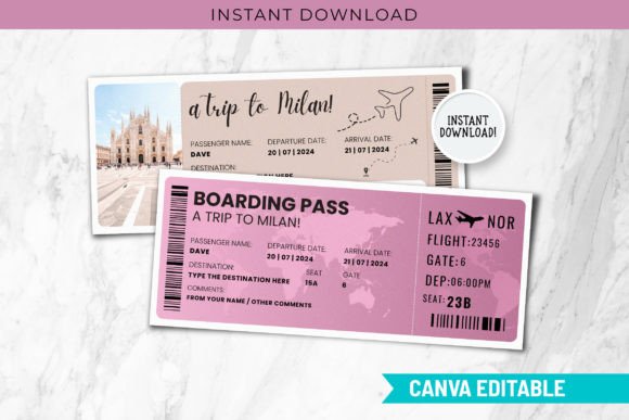 Digital Milan Surprise Trip Gift Ticket