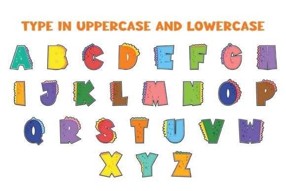 Dino Deno Font - Preview 1