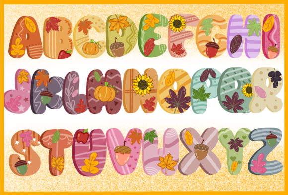 Fall Autumn Font - Preview 1