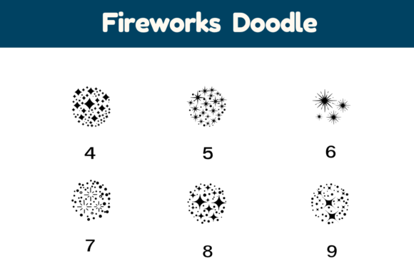 Fireworks Doodle Font - Preview 3