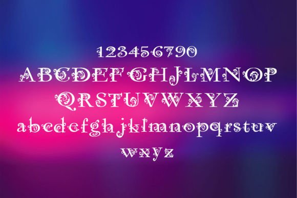 Flaviore Font - Preview 2