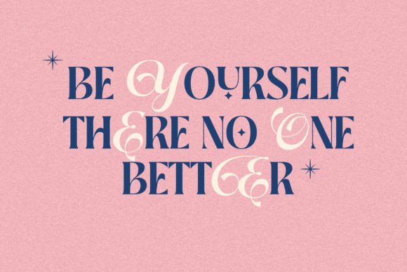 Haerins Glamor Font PNG with transparent background - Preview 4