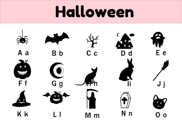 Halloween Font - Preview 1