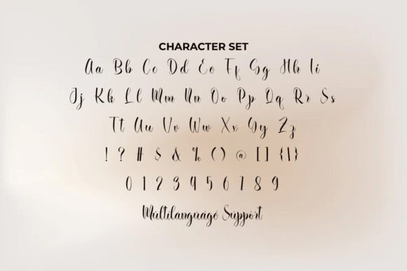 Hobby Healing Font PNG with transparent background - Preview 2