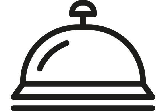 Hotel Bell Line Icon. Bell, Ringing, Rec Graphic Icons By pch.vector