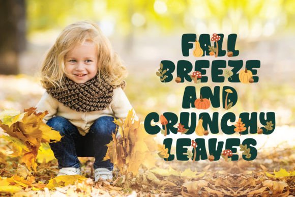 Howdy Pumpkin Font PNG with transparent background - Preview 3