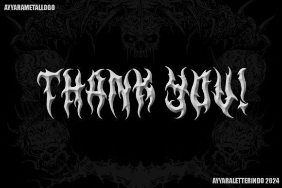 Immolated Font - Preview 5