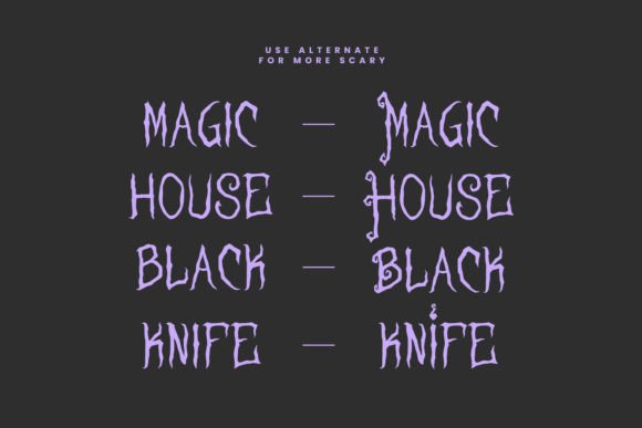Magiuzz Font PNG with transparent background - Preview 3