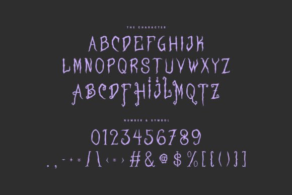 Magiuzz Font PNG with transparent background - Preview 6