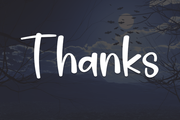 Night Angel Font PNG with transparent background - Preview 6