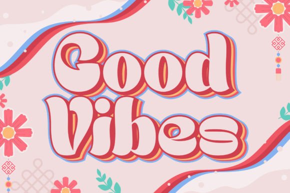 Retro Cutie Font PNG with transparent background - Preview 1