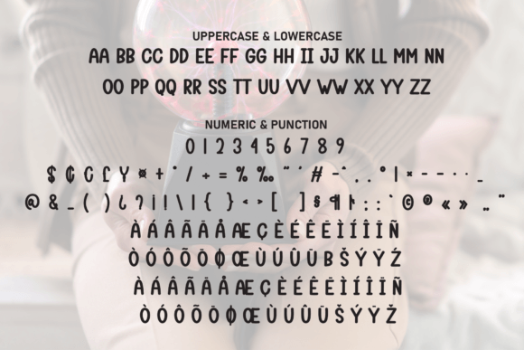 Simple Magic Font PNG with transparent background - Preview 6
