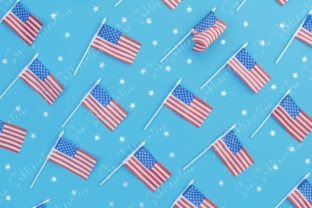 Pattern Background For Flag American Flags Pattern Graphic by Sun Sublimation · Creative Fabrica
