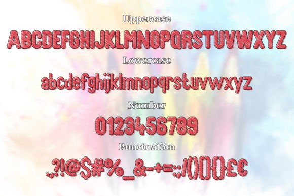 Artsy Alphabet Font - Preview 1