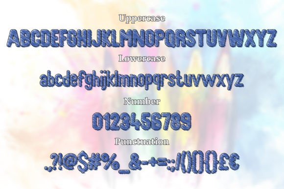 Artsy Alphabet Font - Preview 4