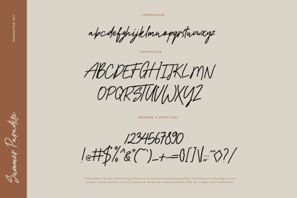 Autumn Summer Font - Preview 3