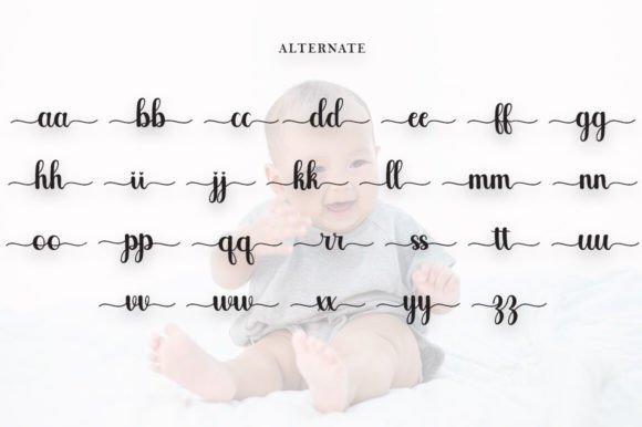 Baby Glow Font - Preview 6