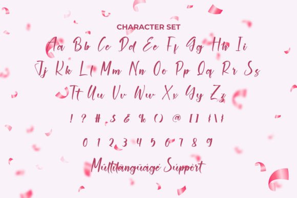 Birthday Memory Font - Preview 3