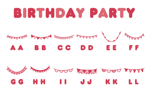 Birthday Party Font - Preview 1