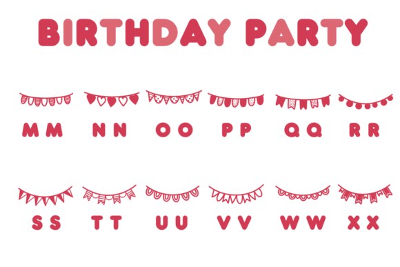 Birthday Party Font - Preview 2