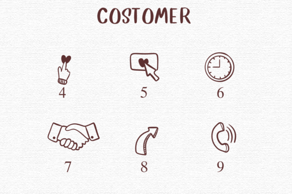 Costomer Font - Preview 3