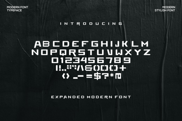 Entrix Font PNG with transparent background - Preview 3