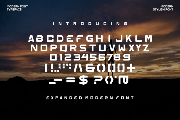 Evagus Font PNG with transparent background - Preview 3
