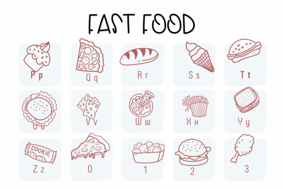 Fast Food Font - Preview 2