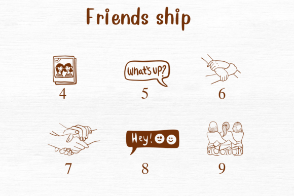 Friends Ship Font - Preview 3