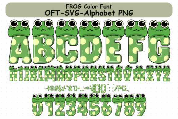 Frog Font - Preview 1
