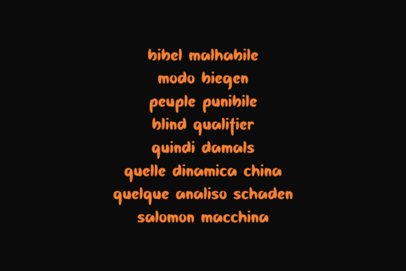 Gank Sempit Font PNG with transparent background - Preview 2
