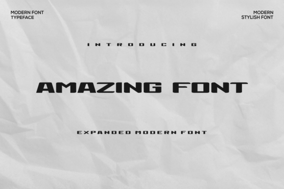 Gareno Font - Preview 1