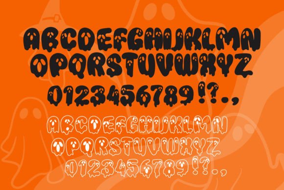Ghosty Font - Preview 1