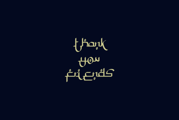 Malham Takbir Font font preview - 4